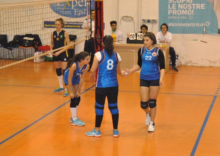 Polisportiva M Bari, Volley giovanile: Under 14 femminile, tris servito