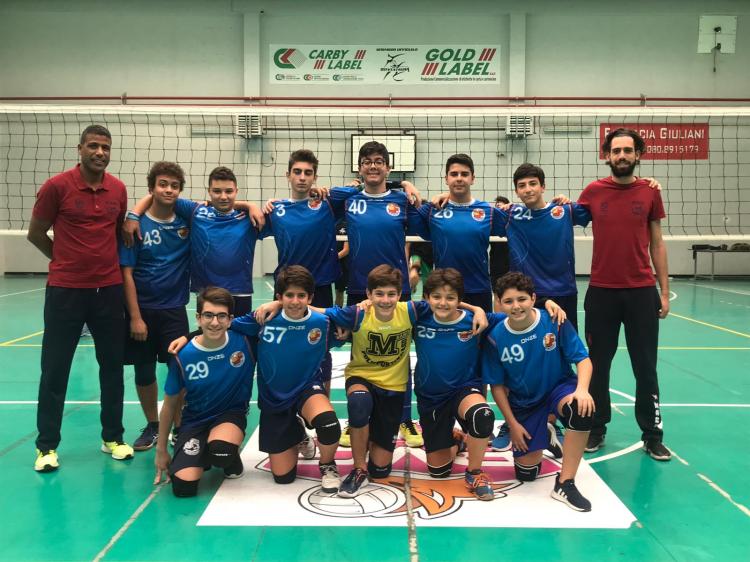 Polisportiva M Bari, volley: Under 16 maschile, grinta e volontà da vendere!