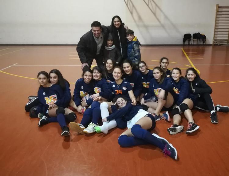 Polisportiva M Bari, Volley: Under 14 M e F, botti di fine anno