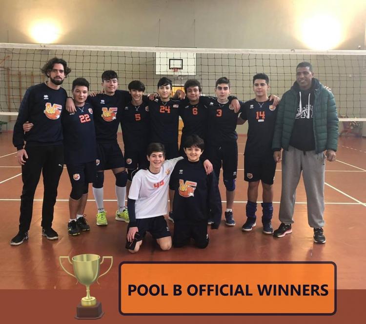 Polisportiva M Bari, Volley: Under 16 maschile, la pool B è tua!